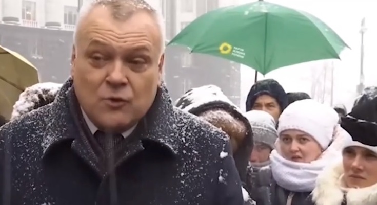 Ukrainischer Premier verhindert Empfang des Bürgermeisters frierender Stadt