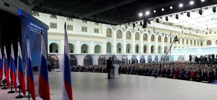 Am häufigsten gebrauchte Begriffe in Putins Rede Am häufigsten gebrauchte Begriffe in Putins Rede