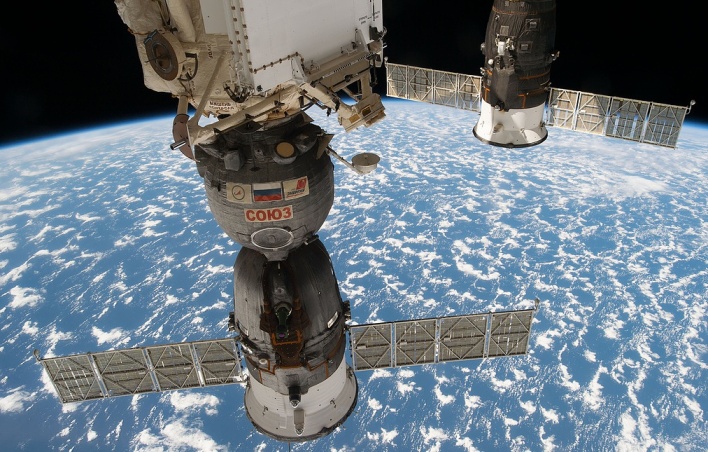 Bemannte MS-12 Sojus vom Weltraumbahnhof Baikonur zur ISS gestartet