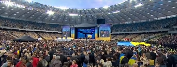 Russische Reaktionen auf die ukrainische Wahlkampf-Show
