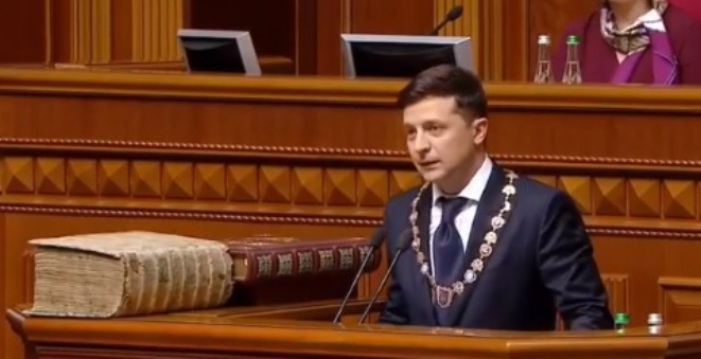 Selenskis Rede bei der Amtseinführung: „Jeder von uns ist Präsident“