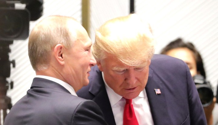 Trump freut sich darauf, Putin bei der G20 zu treffen