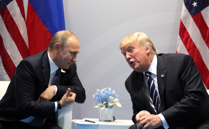 Trump über Putin: Wir haben „eigentlich sehr gute Beziehungen“