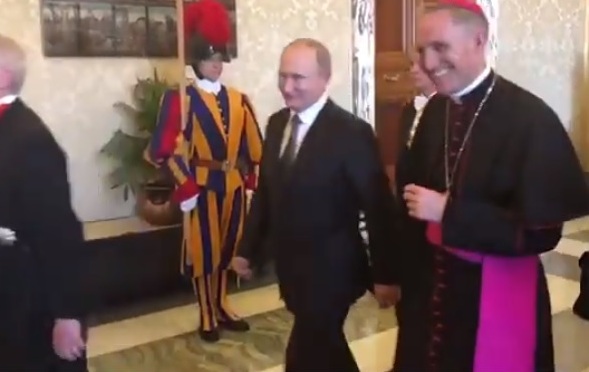 Putin zum sechsten Mal im Vatikan