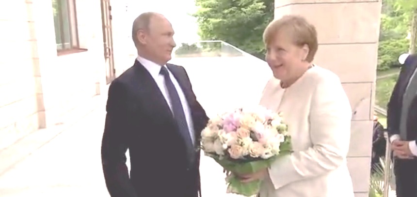 Putin gratuliert Merkel zu ihrem 65. Geburtstag