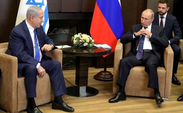 Israelischer Premier Benjamin Netanjahu bei Putin in Sotschi