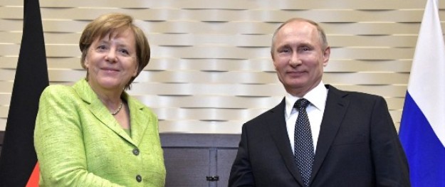 Putin und Merkel halten Syrien-Abkommen mit der Türkei für positiv