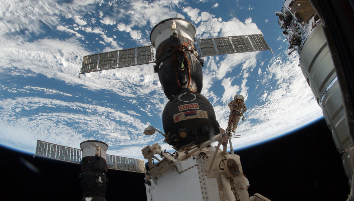 Sojus-Raumschiff zur Rückholung der russischen Besatzung von der ISS startet am 20. Februar