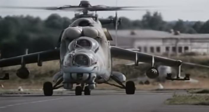 Russischer Mi-24-Hubschrauber in Armenien abgeschossen Russischer Mi-24-Hubschrauber in Armenien abgeschossen