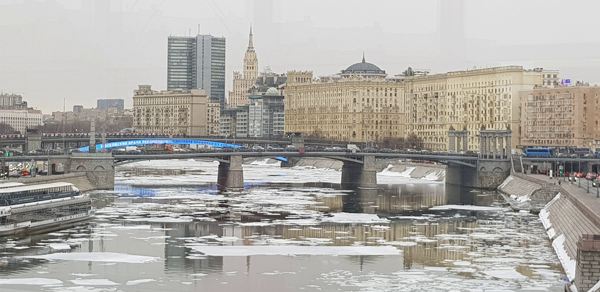 Covid-19 und Frühling in Moskau