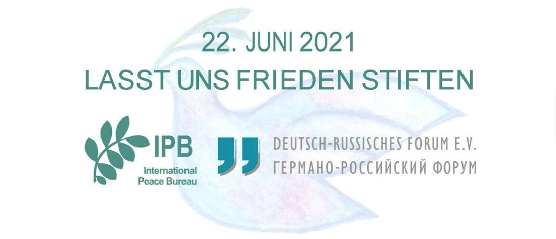 80 Jahre Überfall auf die Sowjetunion:  Aufruf „Lasst uns Frieden stiften“