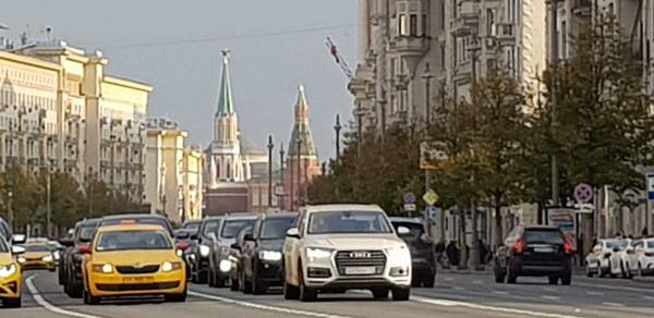 Moskau versinkt in Staus