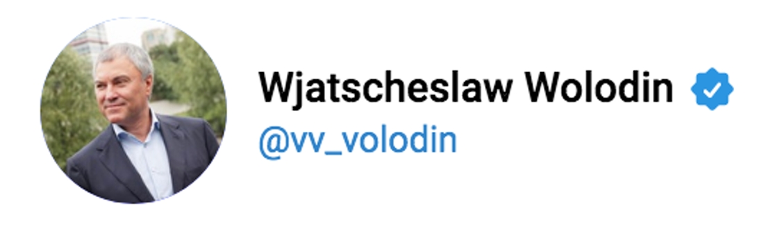 Wolodin will „Landesverrätern“ die Staatsbürgerschaft entziehen lassen