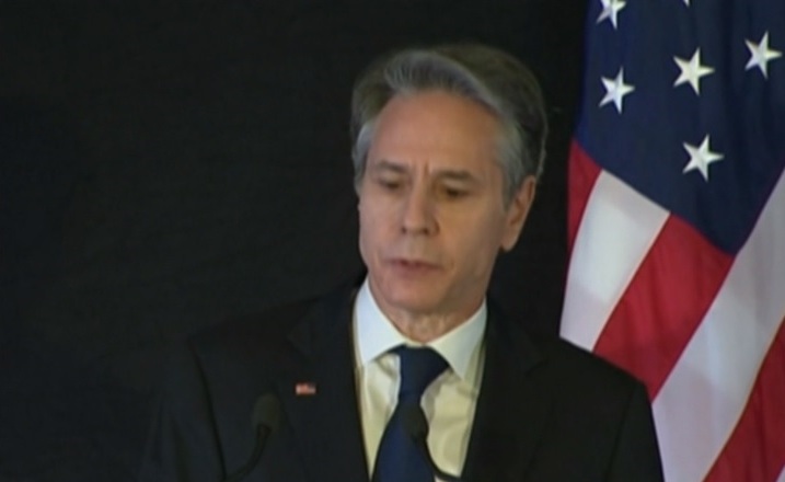 Blinken: Sanktionen könnten aufgehoben werden, wenn Russland und Ukraine erfolgreich verhandeln