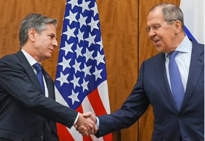 Erstes Telefongespräch zwischen Lawrow und Blinken Erstes Telefongespräch zwischen Lawrow und Blinken