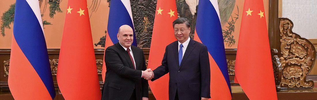 Mischustin trifft Xi Jinping in Peking