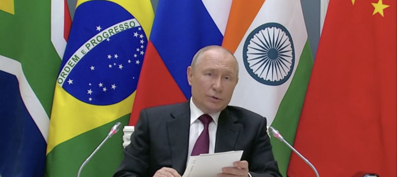 Putins Videoansprache zum BRICS-Gipfel