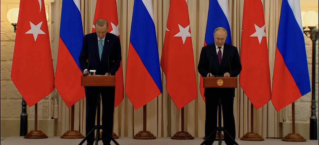 Pressekonferenz zum Abschluss der russisch-türkischen Gespräche [deutsche Übersetzung]