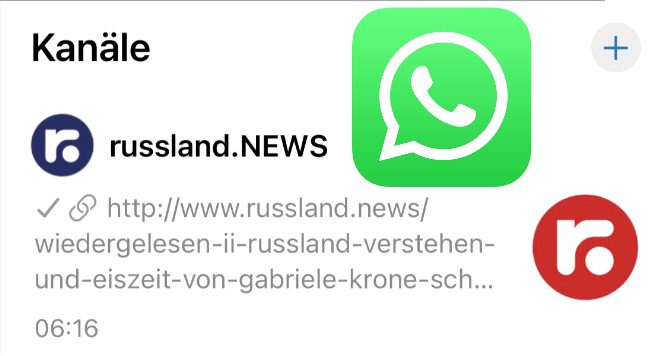 russland.NEWS jetzt auf WhatsApp-Kanal russland.NEWS jetzt auf WhatsApp-Kanal