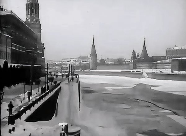 Moskau im Schnee 1908 [Video]
