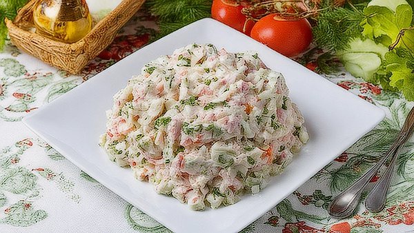 Ein russischer Salat als Inflationsspiegel