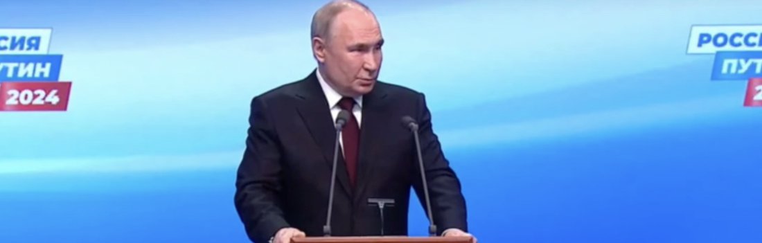 Putin erhält 87% der Stimmen nach Auszählung von 99% der Stimmen